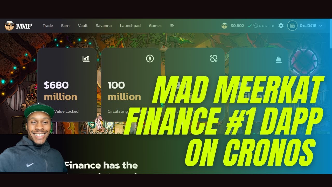 Mad Meerkat Finance #1 Dapp on Cronos :$MMF Update