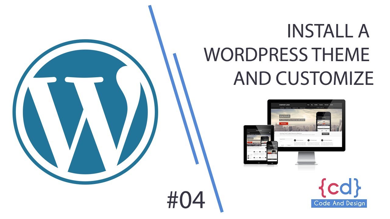 wordpress theme customization step by step | WordPress for Beginners | #4