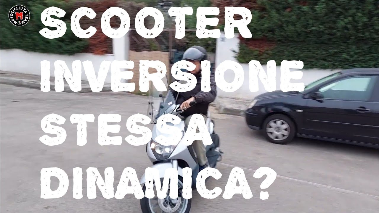 Inversione a U con lo SCOOTER | 