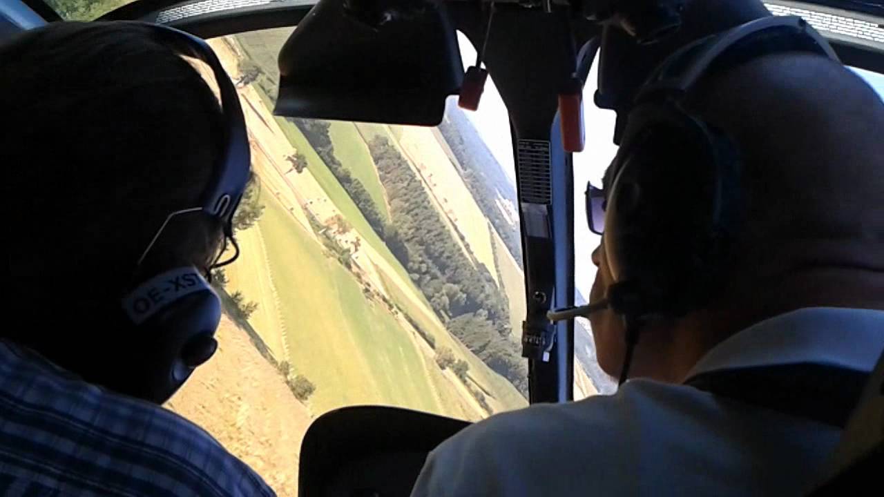 Hubschrauberrundflug bei Dobersberg