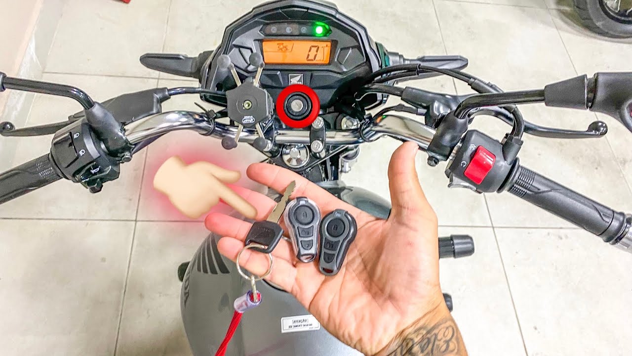 ALARME QUE FAZ A MOTO LIGAR SOZINHA, COMO FUNCIONA