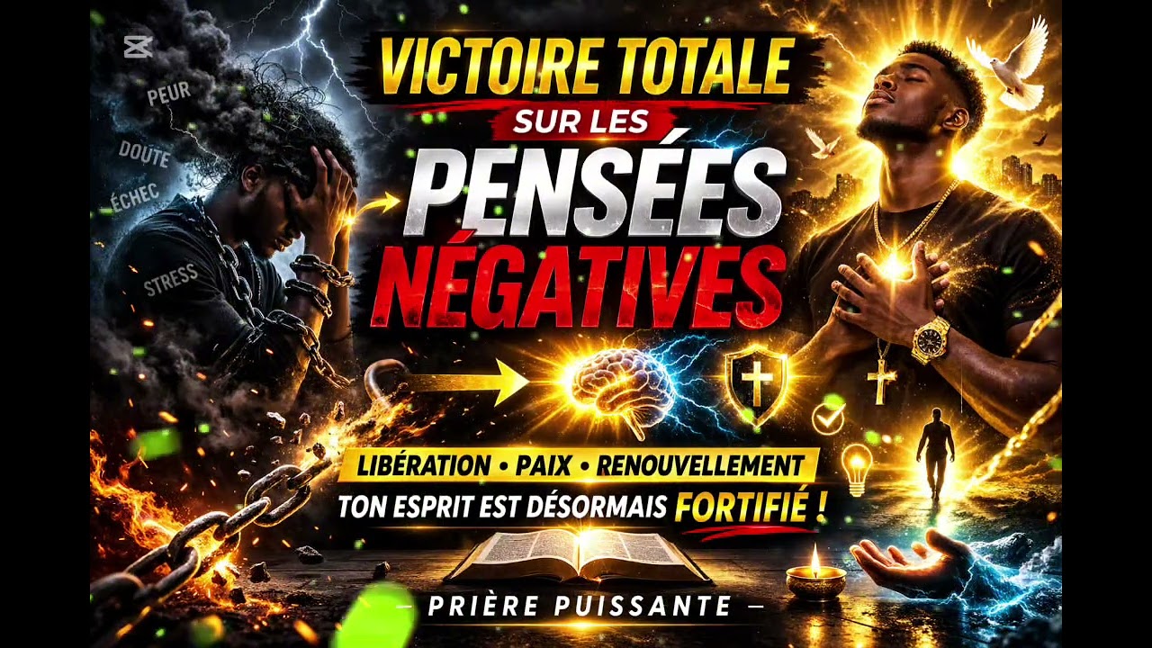 Victoire Totale sur les Pensées Négatives – Libération de l’Esprit et Renouvellement Divin