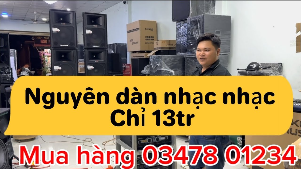Thanh lý nguyên dàn nhạc chỉ 13 triệu 2 sup 50 4 full 40 nanomax