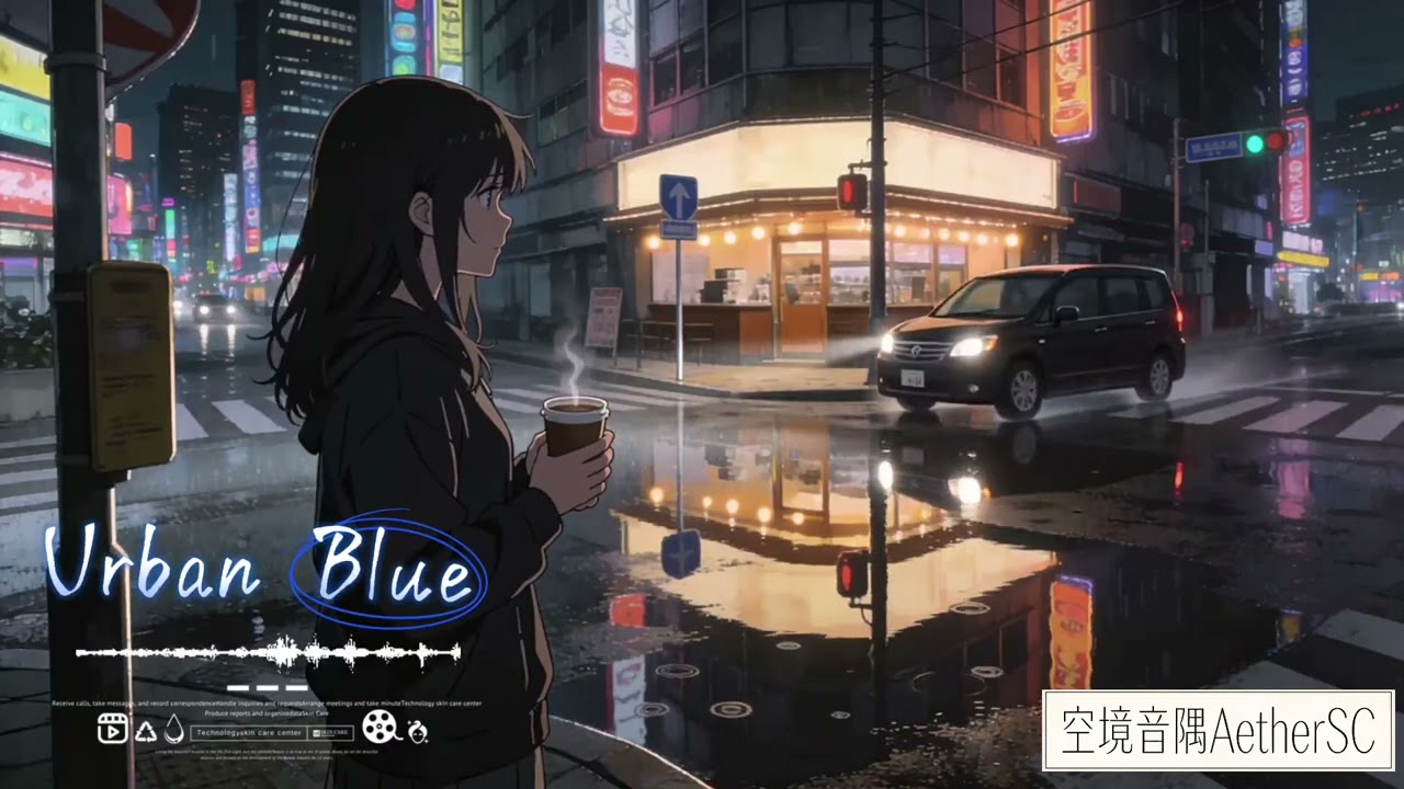 Full version:Blue • Japanese Chill-hop / Neo-Soul / City Pop • 85BPM Midnight Vibe