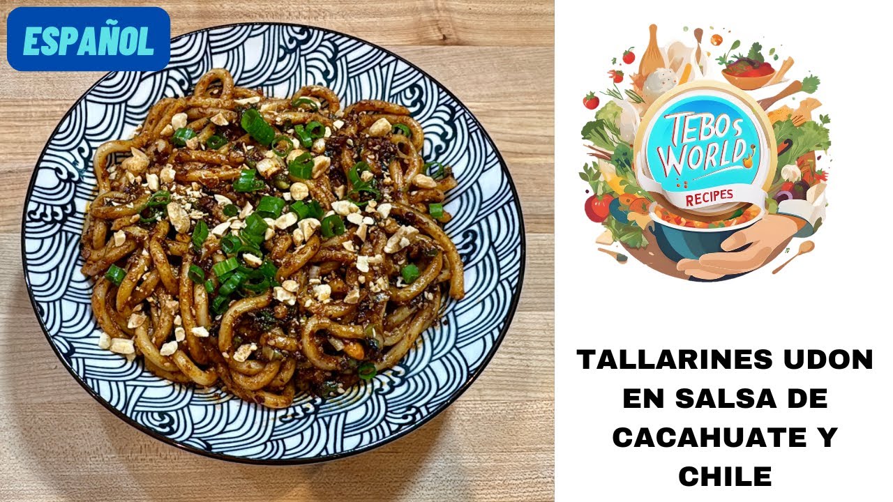 Udon con Salsa de Cacahuate y Chili Crisp Casero | Receta + Historia