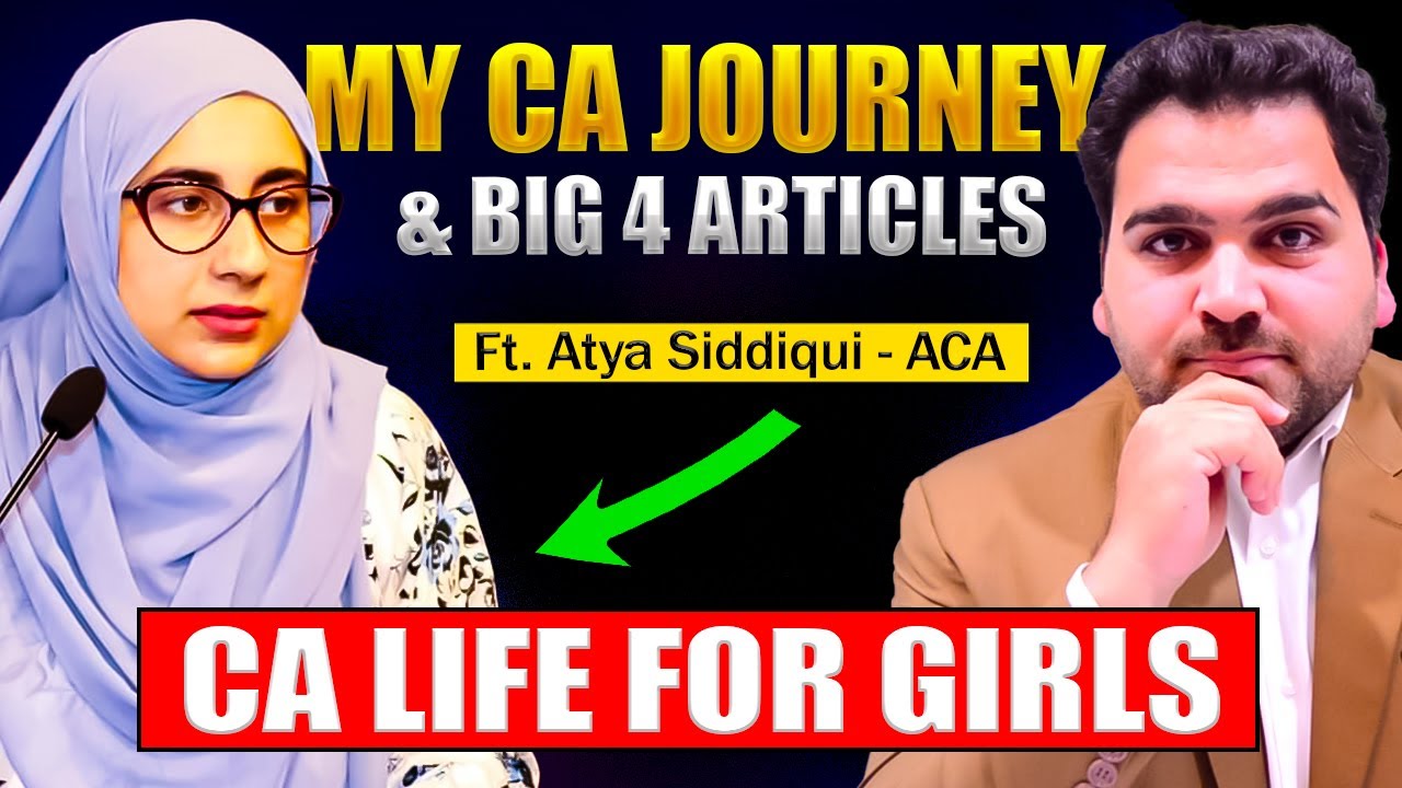 My CA Journey  | CA Life for Girls | CA Articles Life | Difficulties for Girls in CA