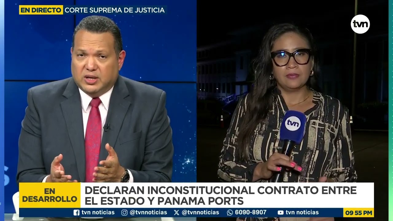 Corte Suprema de Justicia declara inconstitucional el contrato de Panama Ports