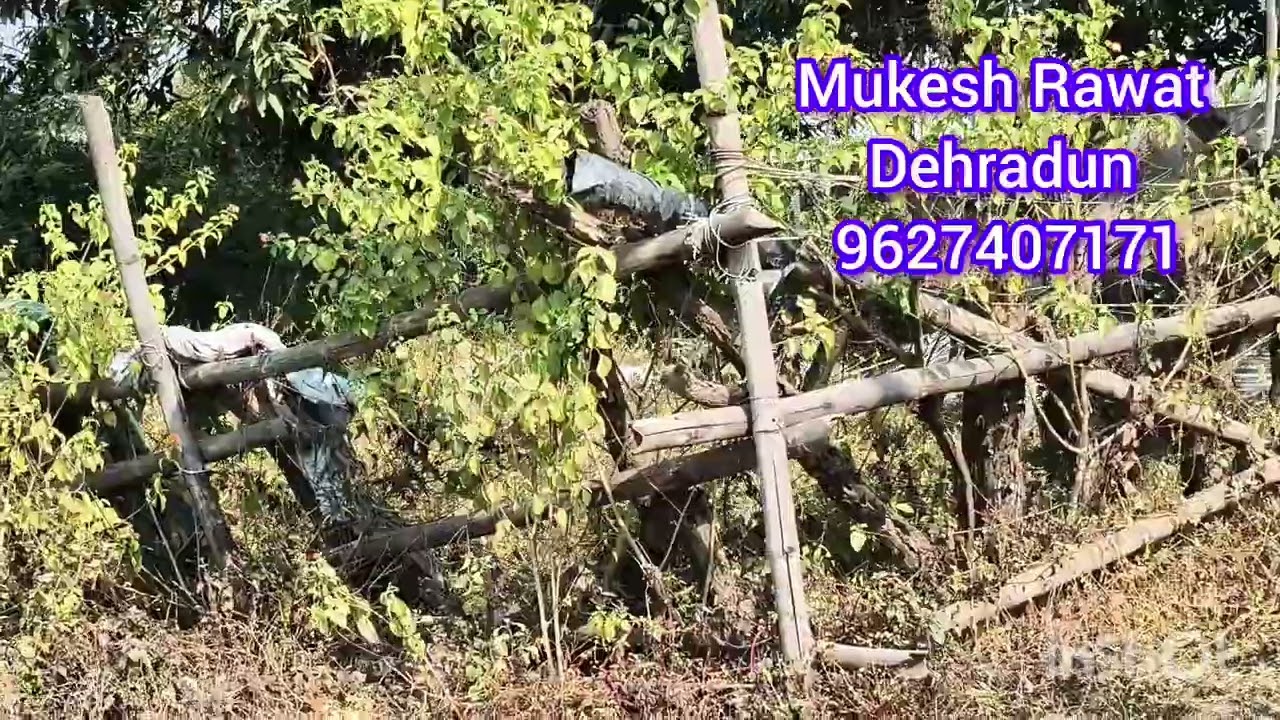 Two side road plot for sale in bhudpur, shimla bypass road, dehradun. 30X45=150 gaj.