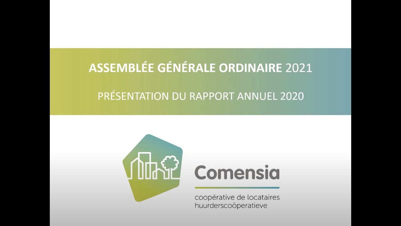 Présentation du Comité de Direction de Comensia : le rapport annuel 2020