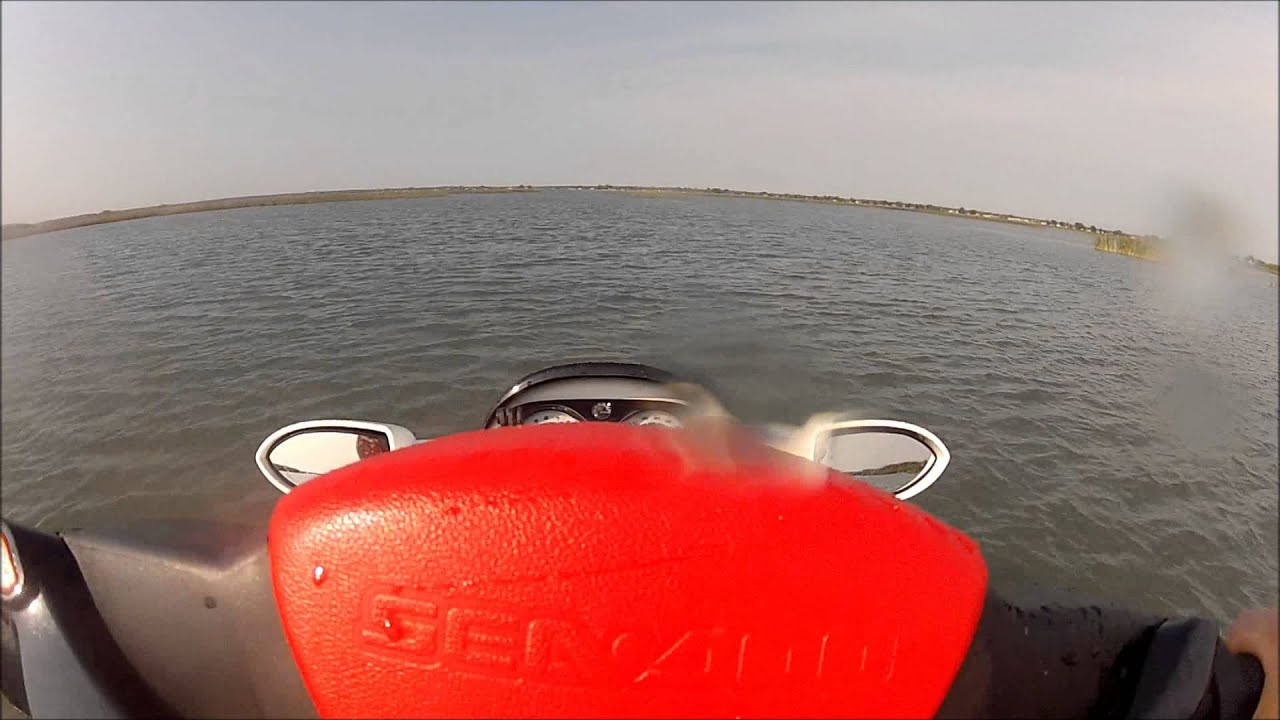 2008 Seadoo RXT 215 top speed GPS June 18 2012 GoPro HD
