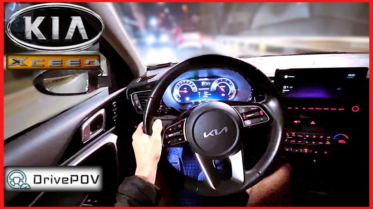 POV Night Driving Experience | Kia XCeed | 1.5 160HP | #DrivePOV