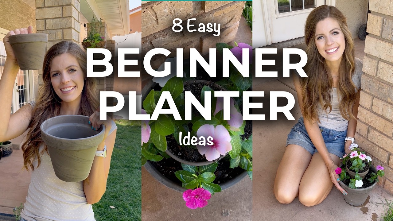8 Easy Planters for Beginners