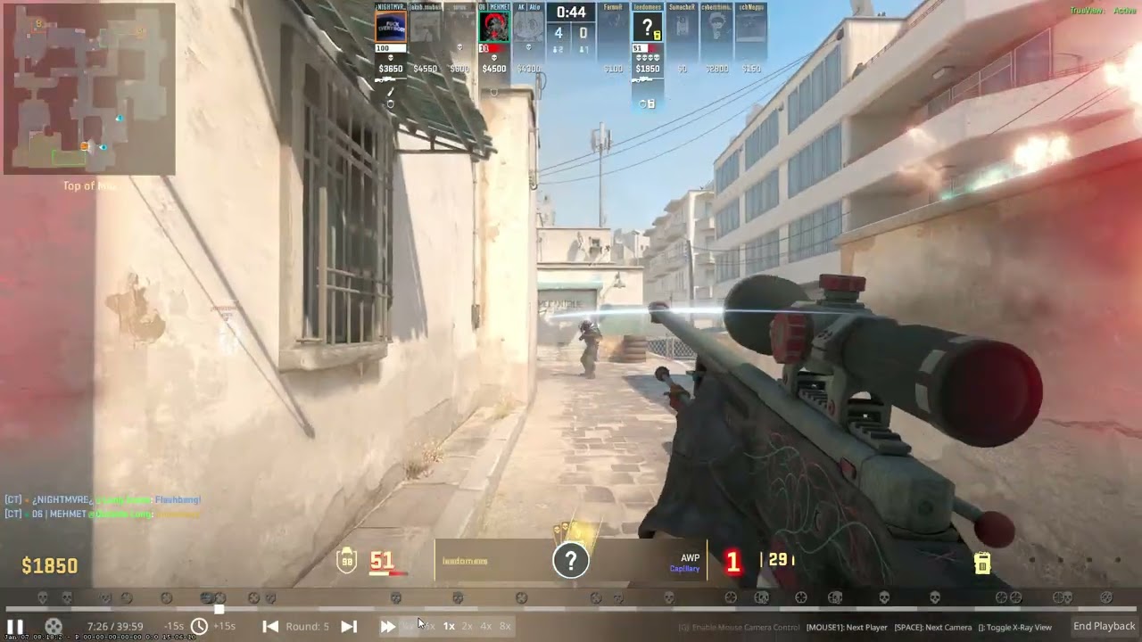 sniper ACE cs2 premier