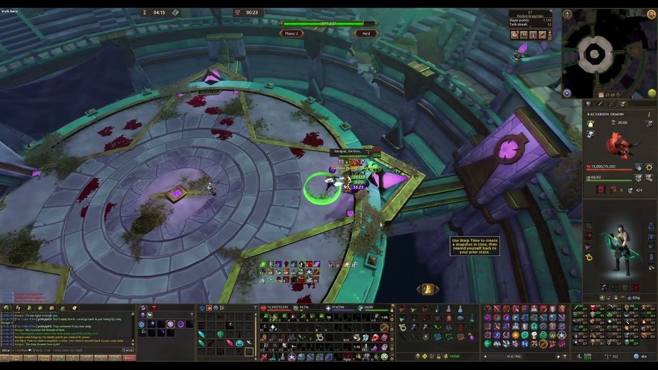 Kerapac, The Bound, 1:27.6 Melee/Range (Hard Mode)