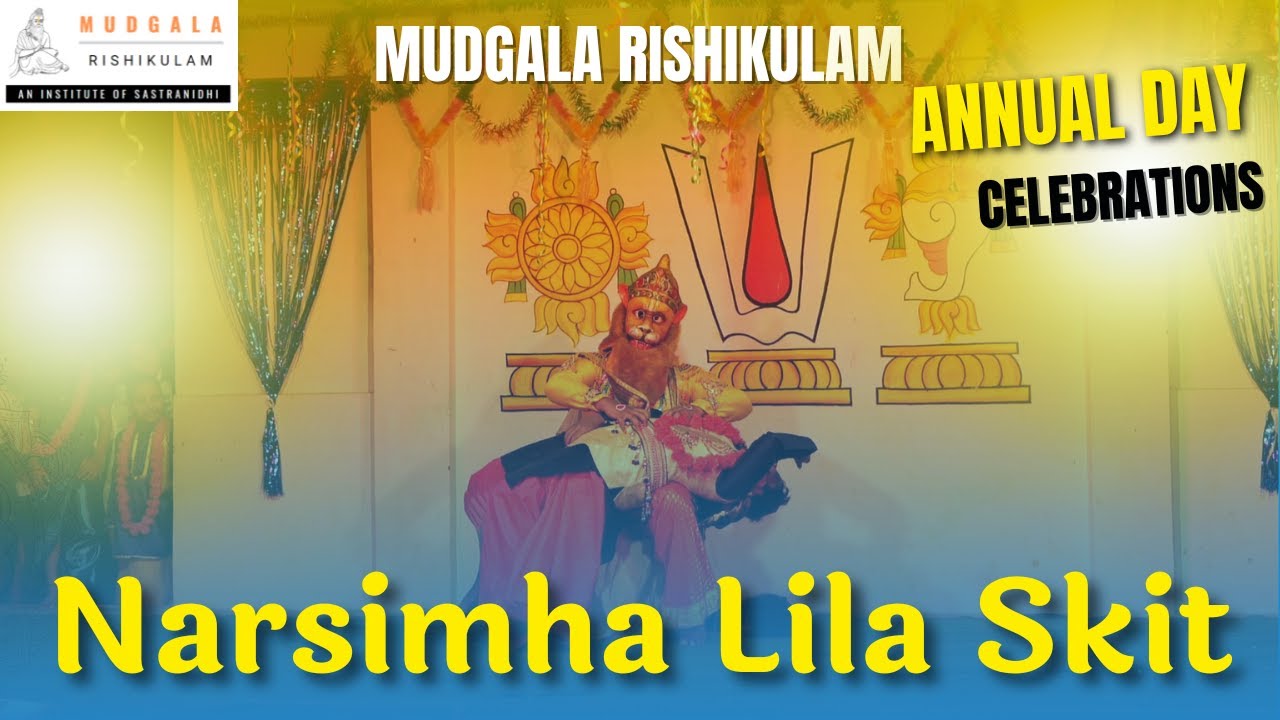 Narsimha Lila | Annual Day Celebration 2026 | Mudgala Rishikulam | NGVV