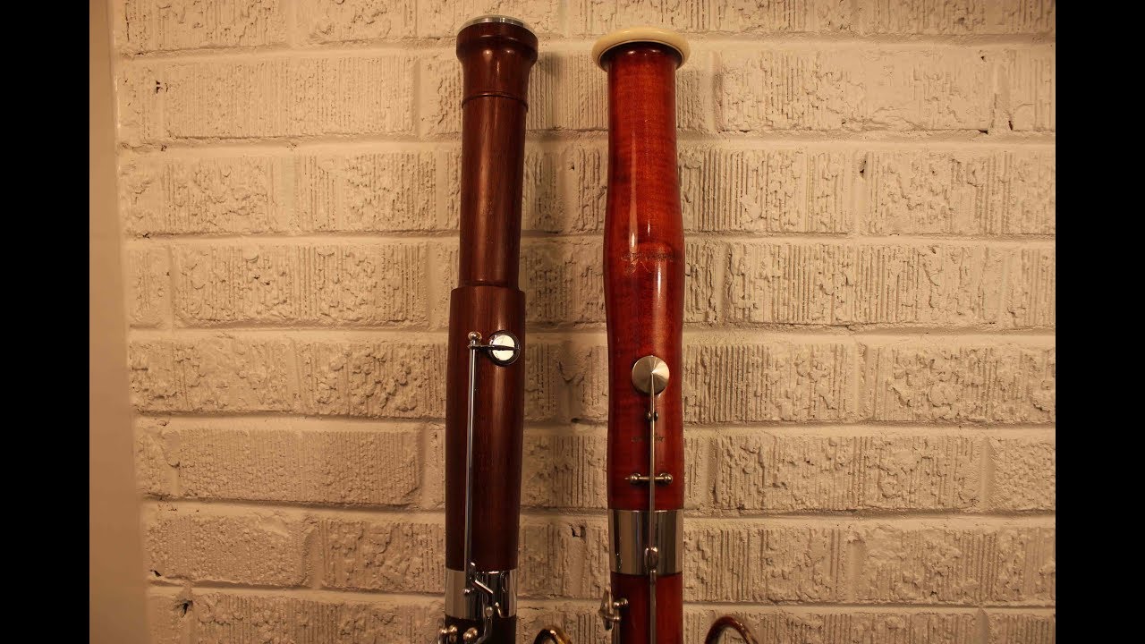German and French bassoon comparison