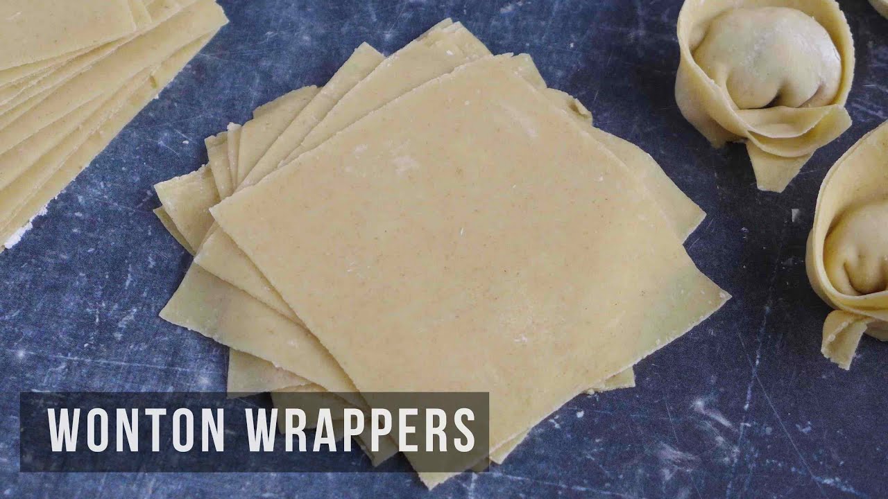 Homemade Wonton Wrappers | 云吞皮 | 馄饨皮