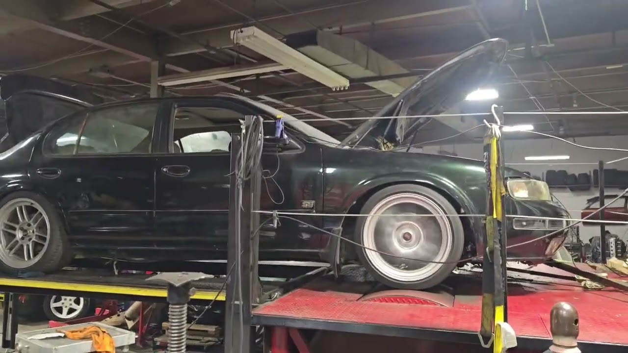 1996 Nissan Maxima VQ30DEK Turbo dynos 454hp-371tq on full E85 and 19psi of boost