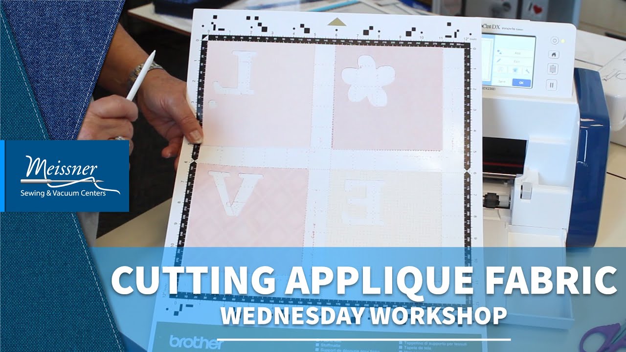 Cutting Applique Fabric - Wednesday Workshop