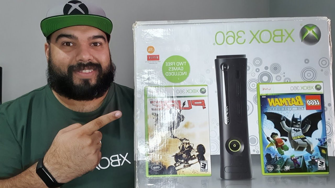 UNBOXING XBOX 360 ELITE 120GB BLACK