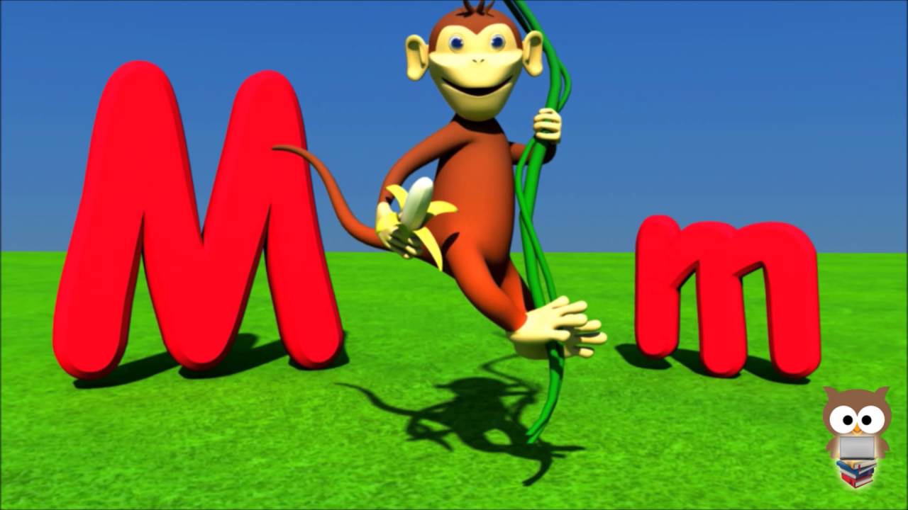 A den Z ye Alfabe | Türkçe Alfabe  | Türkçe ABC | 3D Animasyonlu Çocuk Şarkıları | Mini Baykuş