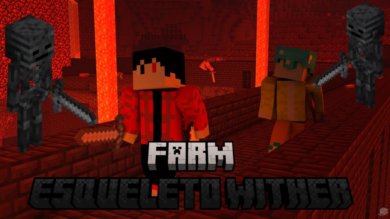 FARM ESQUELETO WITHER MINECRAFT JAVA