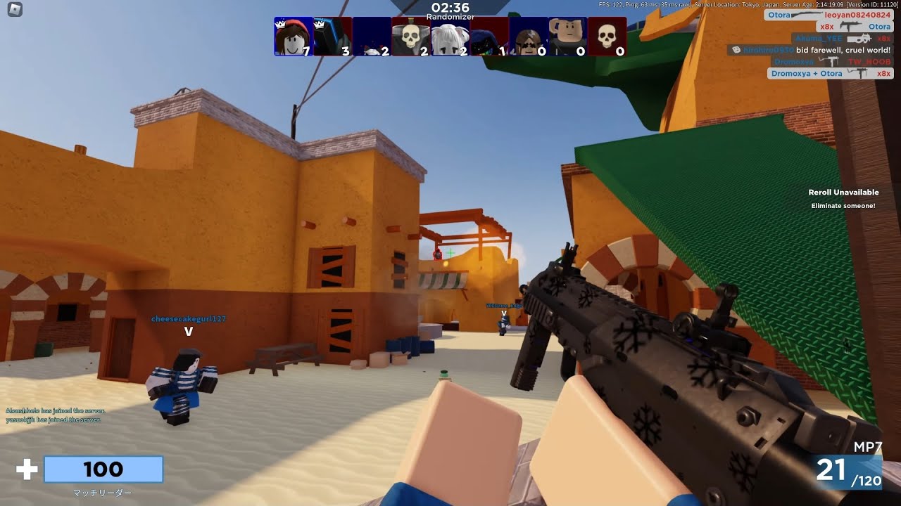 ARSENAL ROBLOX GAMEPLAY NO COMMENTARY
