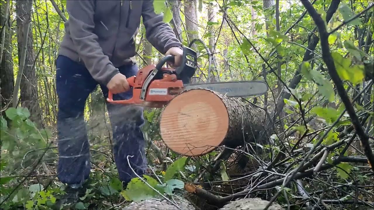 Husqvarna 346XP OE chainsaw ported pilarka piła cięcie husqvarna254xpg@gmail.com ported bucking logs