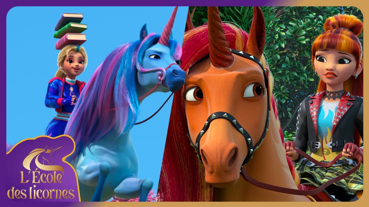 Qui est la Meilleure Chevaucheuse de l'École des Licornes ? | ÉPISODE COMPLET ! 🦄🌈