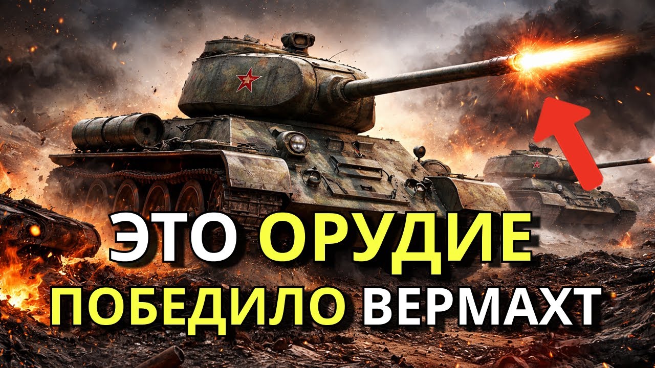НЕМЦЫ СМЕЯЛИСЬ С Т-34 ПОКА СССР НЕ ВЫПУСТИЛИ ЭТУ МОДИФИКАЦИЮ
