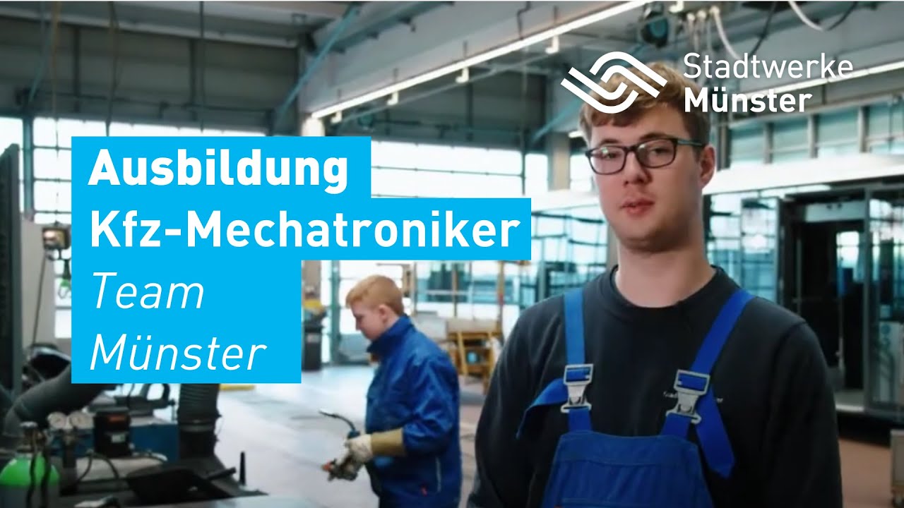 Ausbildung zum Kfz-Mechatroniker bei den Stadtwerken Münster