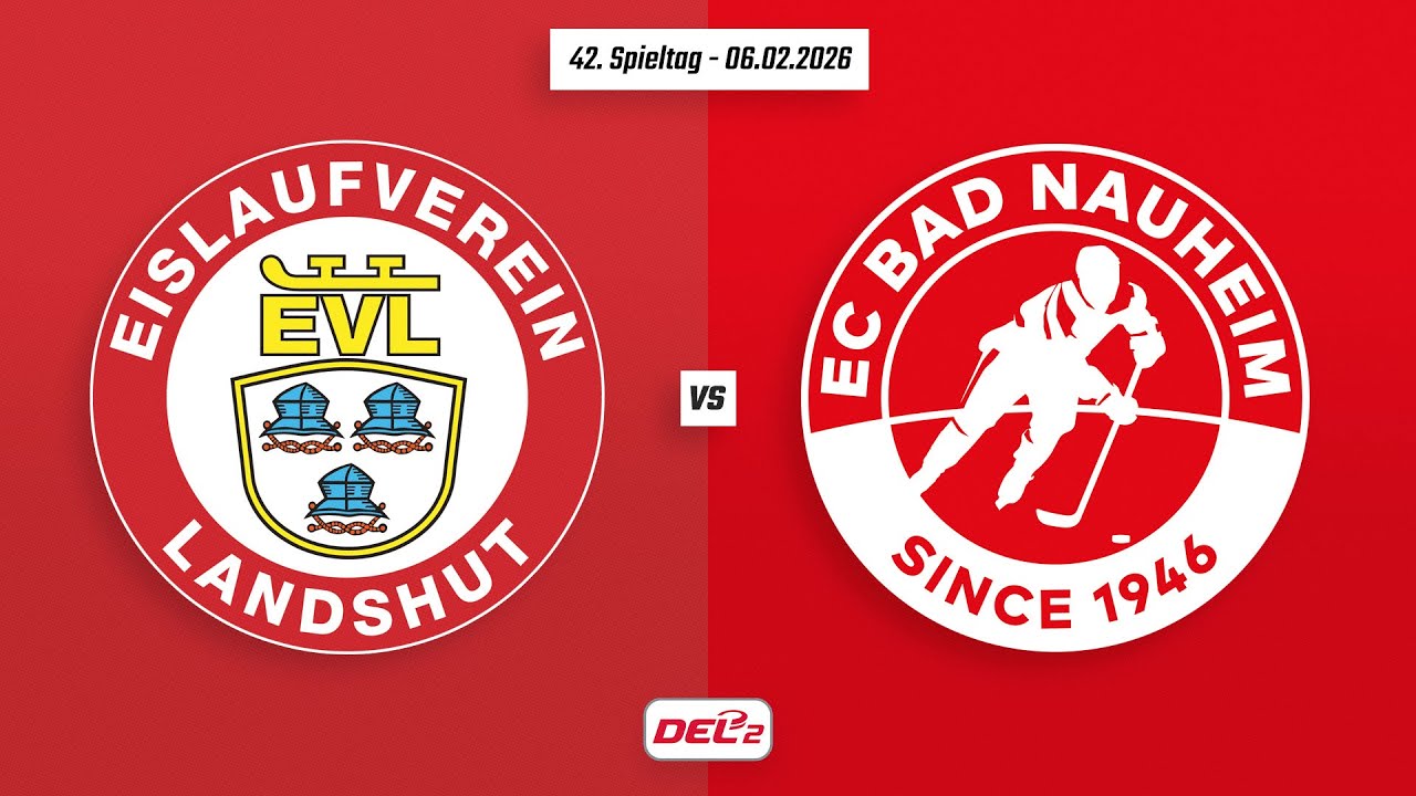 42. Spieltag DEL2 | EV Landshut vs. EC Bad Nauheim | Game Highlights
