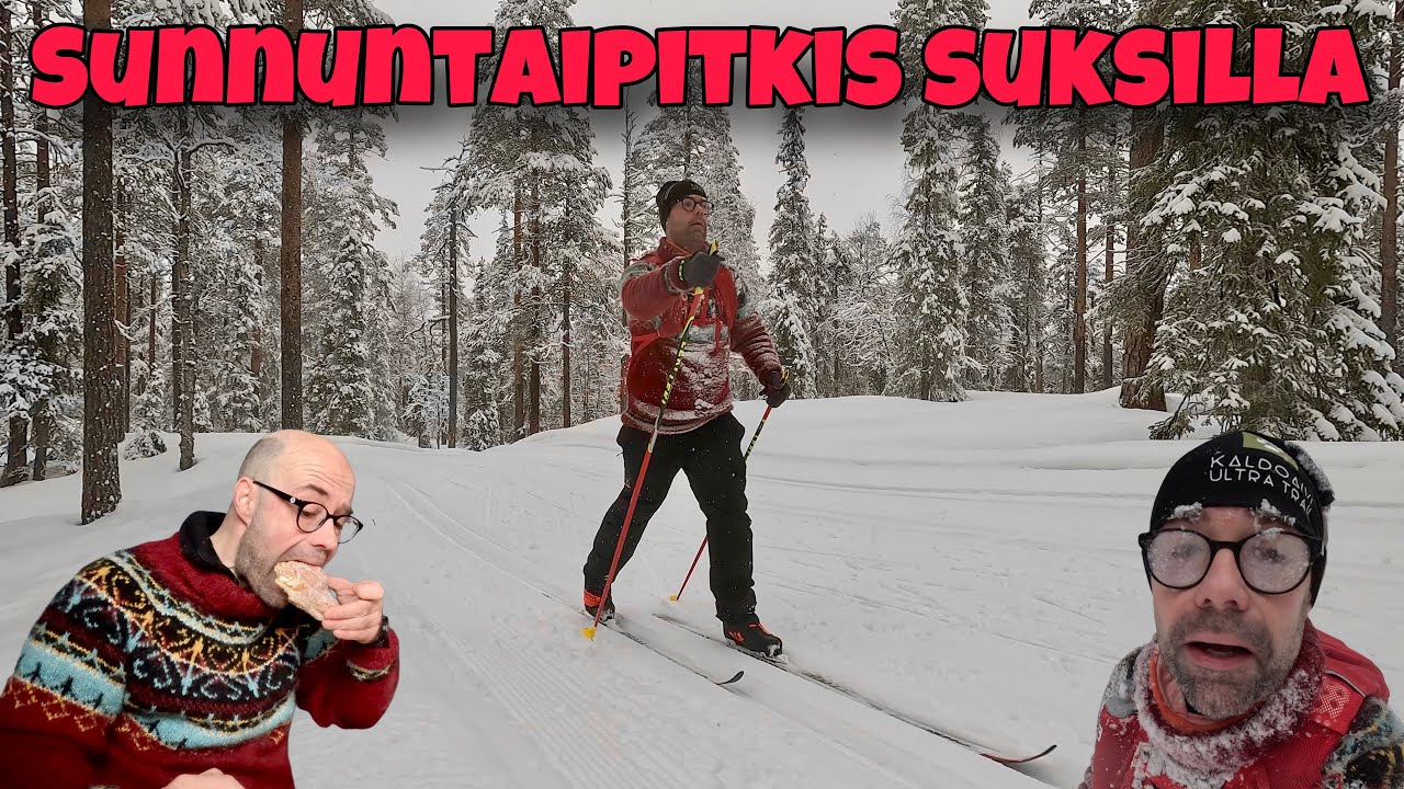 Hiihtämään yli vuoden tauon jälkeen! | Äkäslompolon ladut