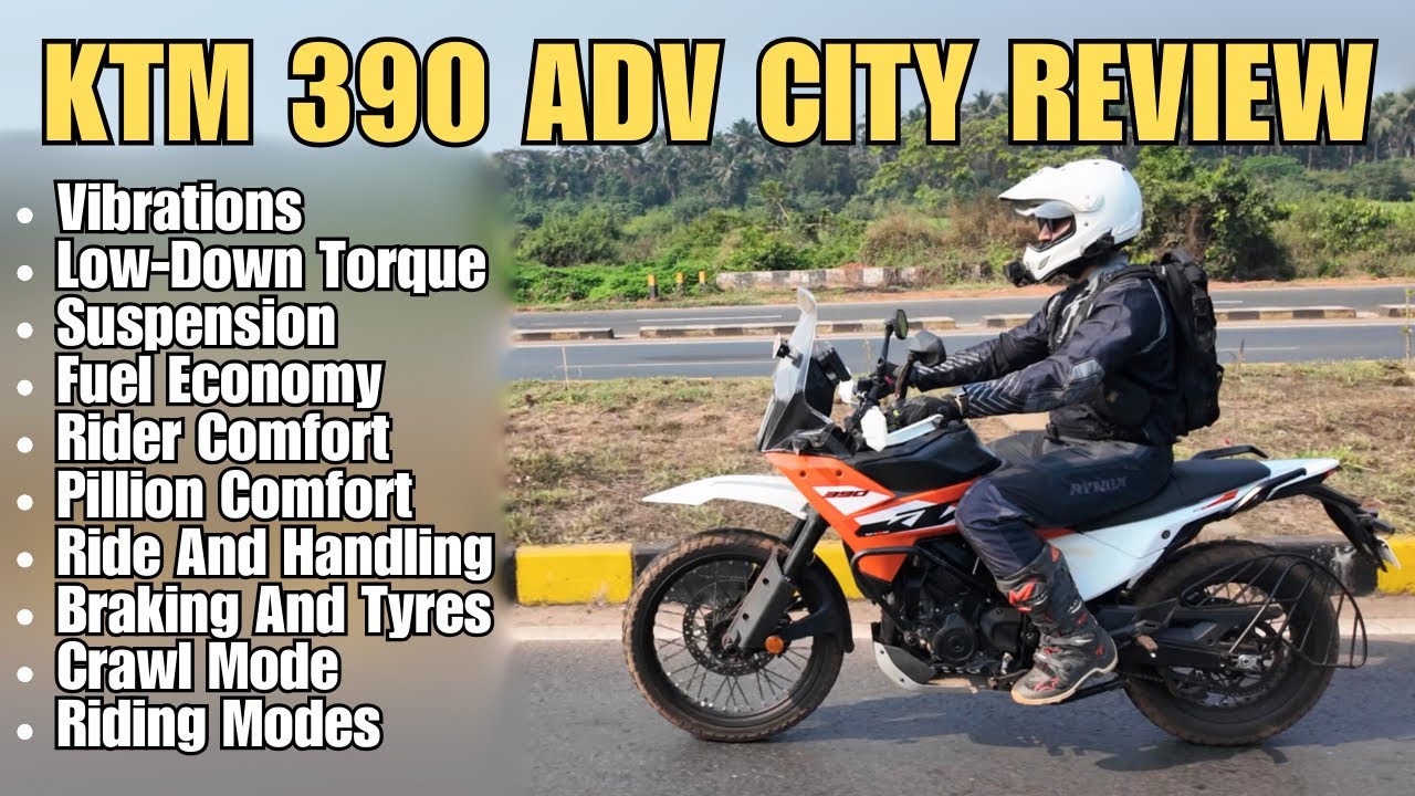 2025 KTM 390 Adventure Review: Road Ride With Pillion | Tourer's Perspective