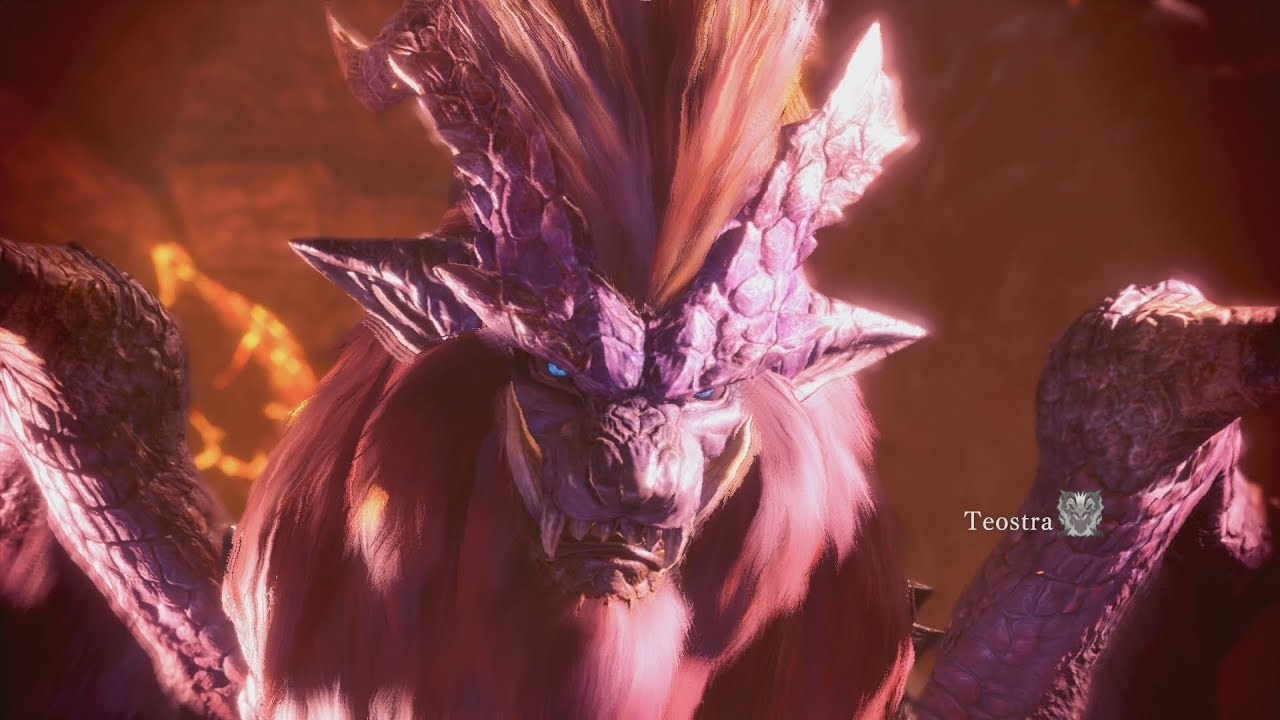 Monster Hunter World: Teostra Boss Fight #27 (Solo / Long Sword)