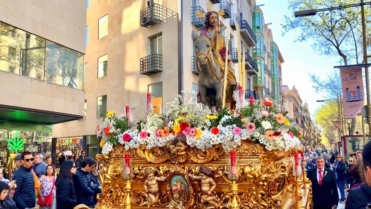 Domingo de Ramos 2023 Procesión de Burreta | Palm Sunday Semana Santa Barcelona