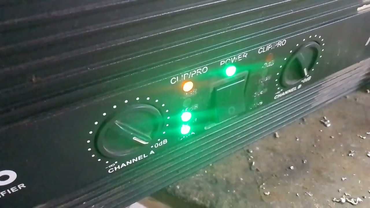 DELTA 9001এমপলিফায়ার ওভার লোড পোভলেম সমাধান