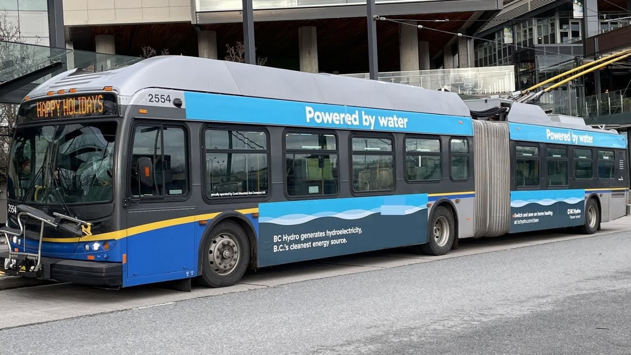 Translink Bus Route 410 | WB 22nd Street Station to Brighouse Station (ltd. segment) - Dec 13, 2022