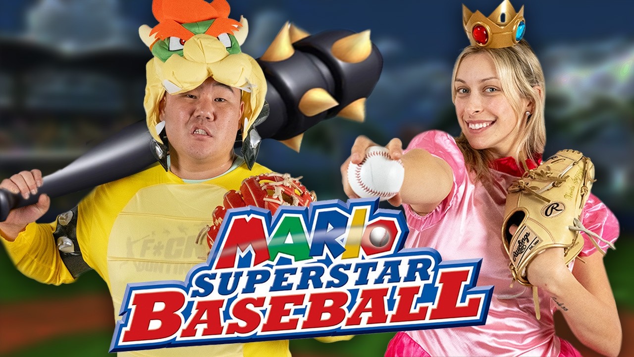 Mario Superstar Baseball In Real Life!