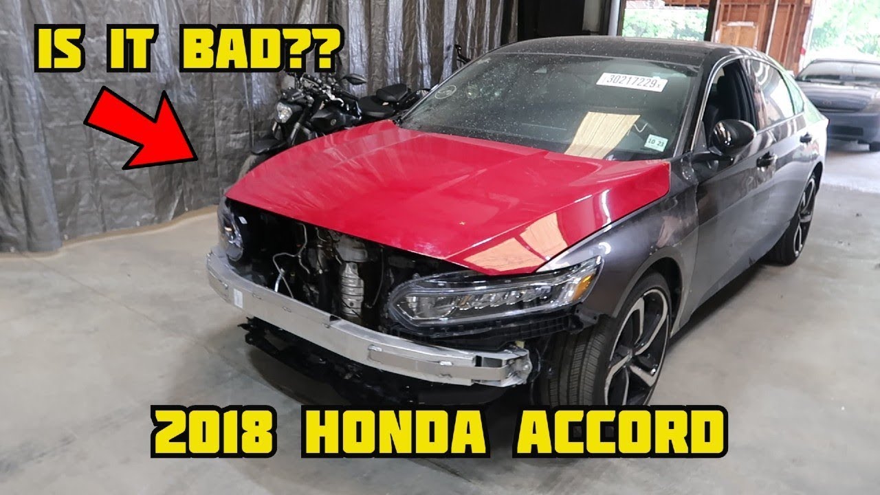 2018 Honda Accord Front-end Repair