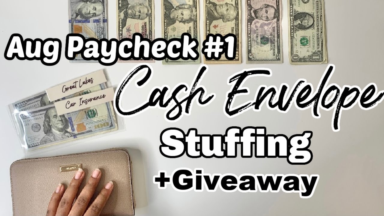 CASH ENVELOPE STUFFING| CASH STUFFING FOR BEGINNERS| Budget with Me | MONETS MONEY GIVEAWAY {CLOSED}