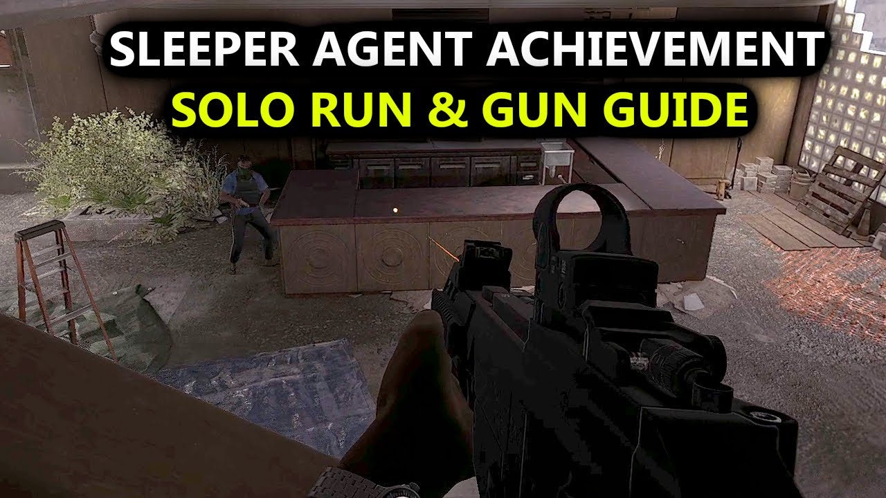Sleeper Agent Achievement Guide - Run & Gun SOLO With Swat AI - READY OR NOT DARK WATERS