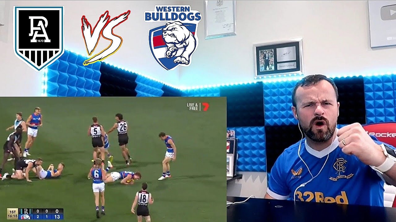 SCOTTISH GUY Reacts To Port Adelaide vs Western Bulldogs | Preliminary Final 2021 | AFL Highlights