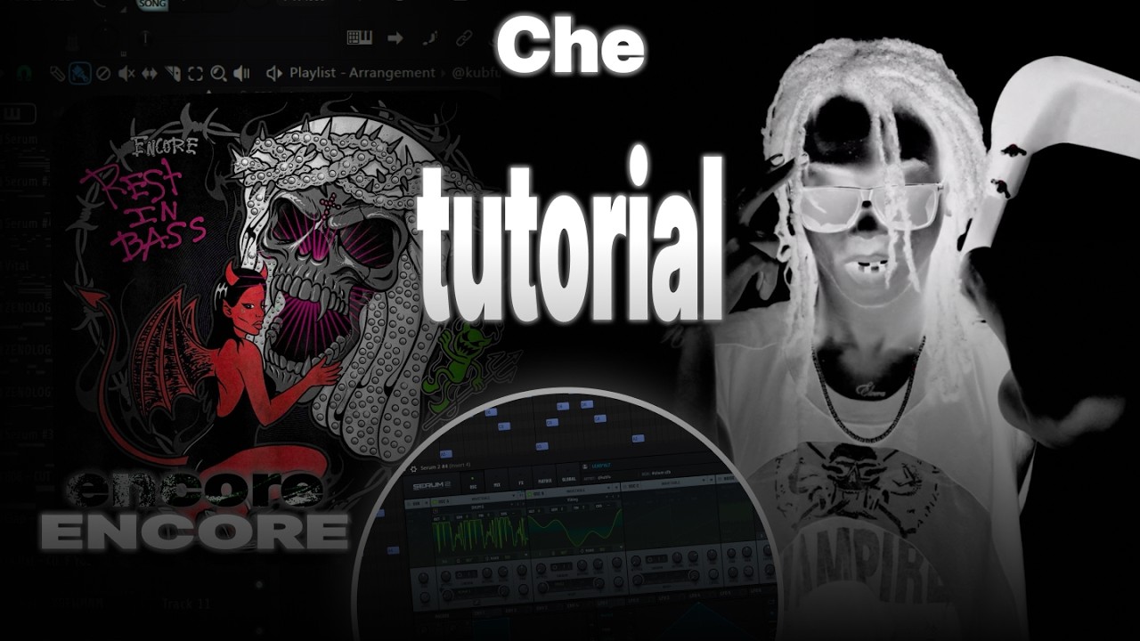 How to make beats like ENCORE for CHE from scratch / tutorial