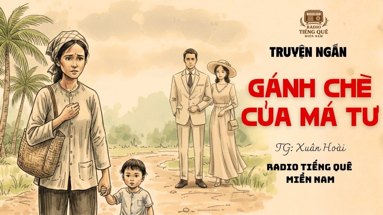 Gánh Chè Của Má Tư | TG Xuân Hoài | Ngủ ngon cùng Radio Tiếng Quê Miền Nam