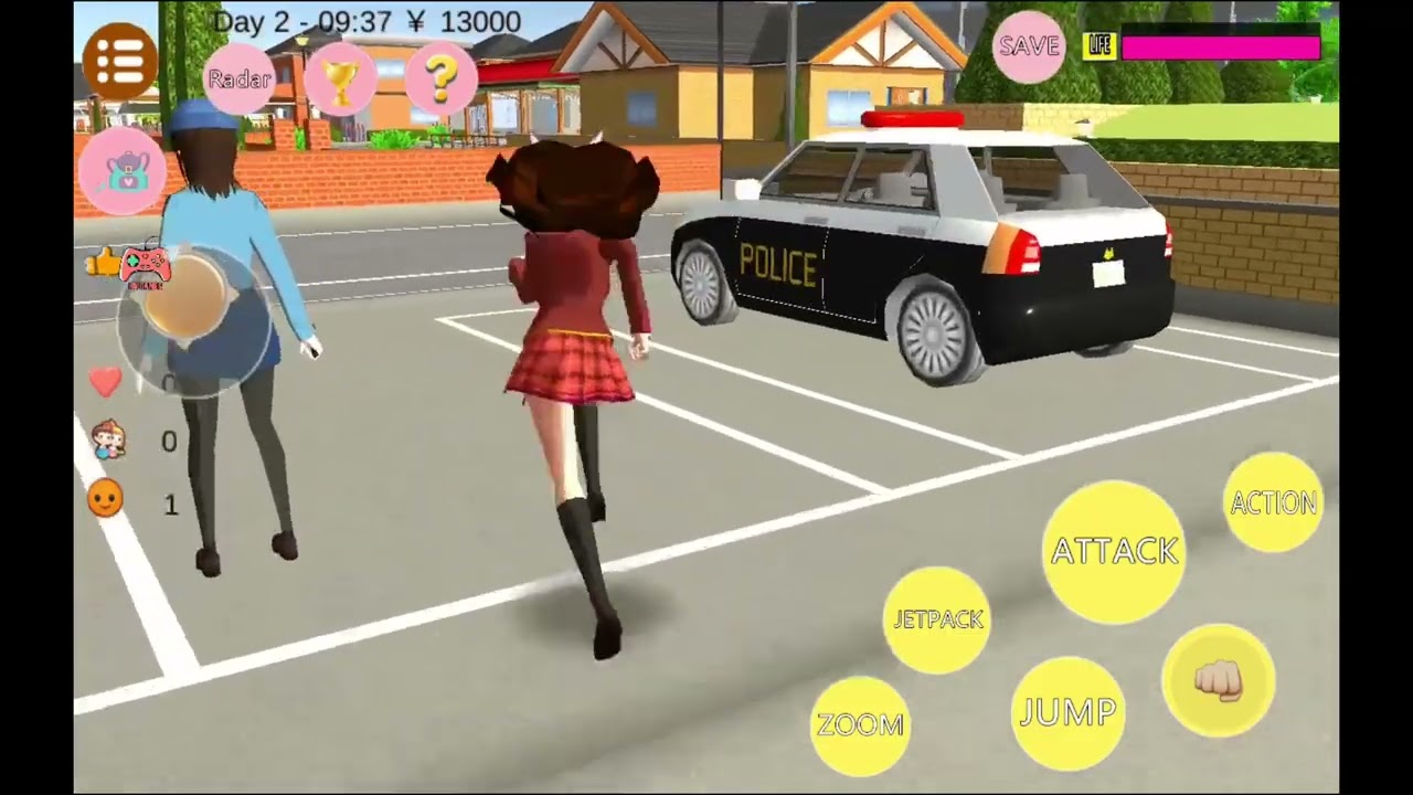 Tablet Gameplay: Campus Roaming Chronicles, played by A !
