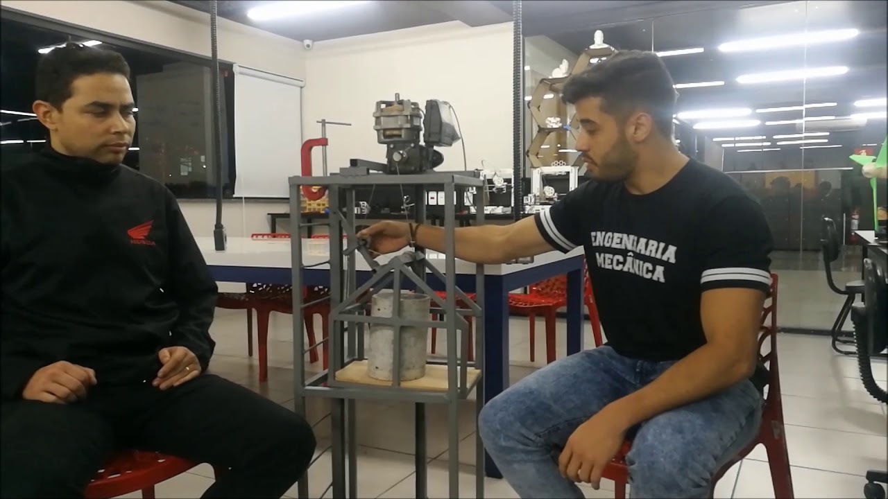 Sistema anti queda para elevadores de carga