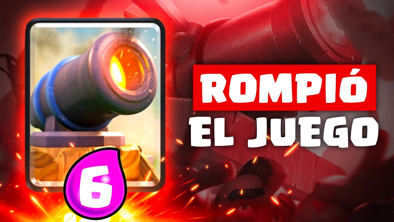 Cómo un Cañón de 6 Elixir ROMPIÓ Clash Royale