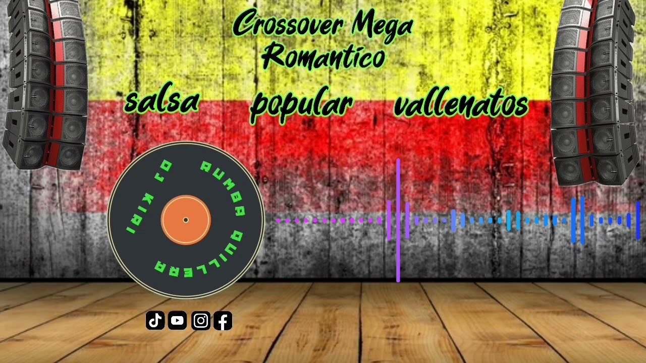 crossover del despecho salsa vallenatos y popular