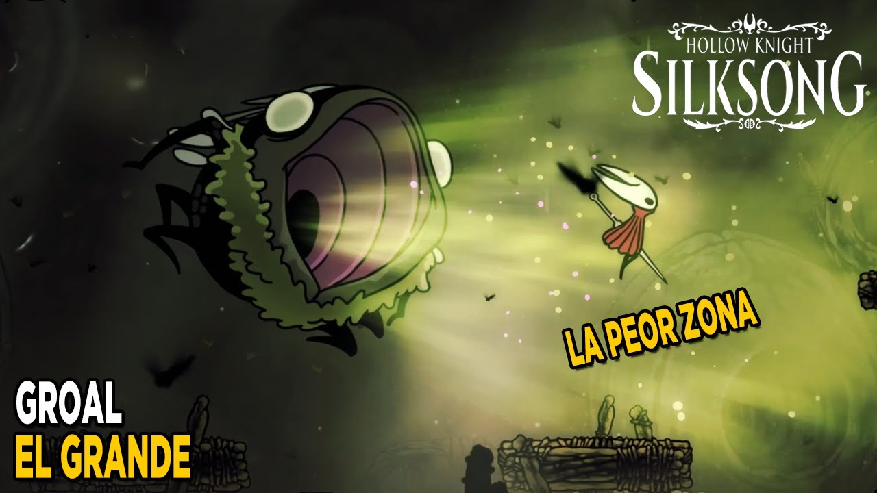 Groal el Grande - Jefe Opcional Hollow Knight: Silksong Gameplay - Aguas Biliares